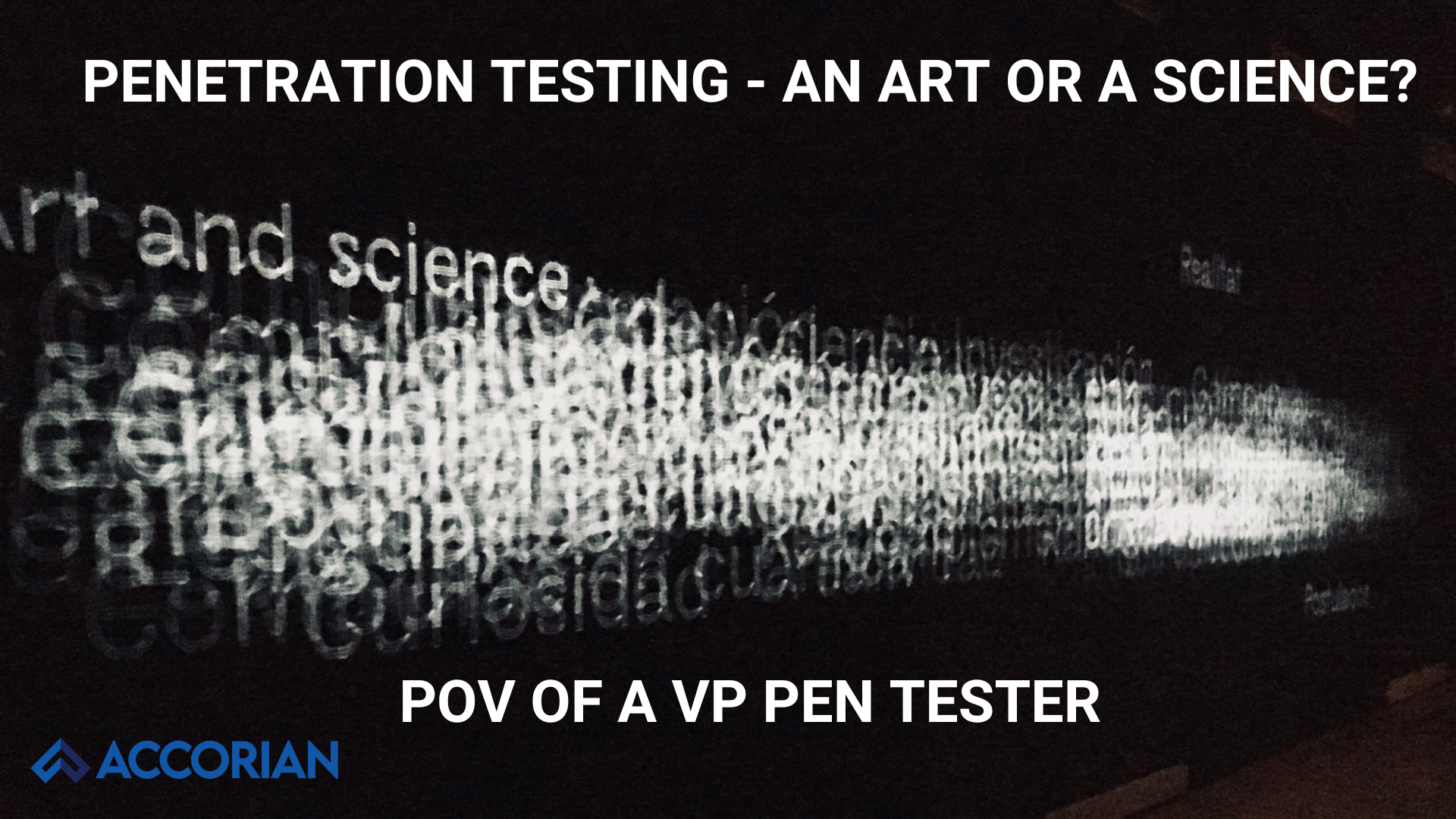 Penetration Testing - An art or a science